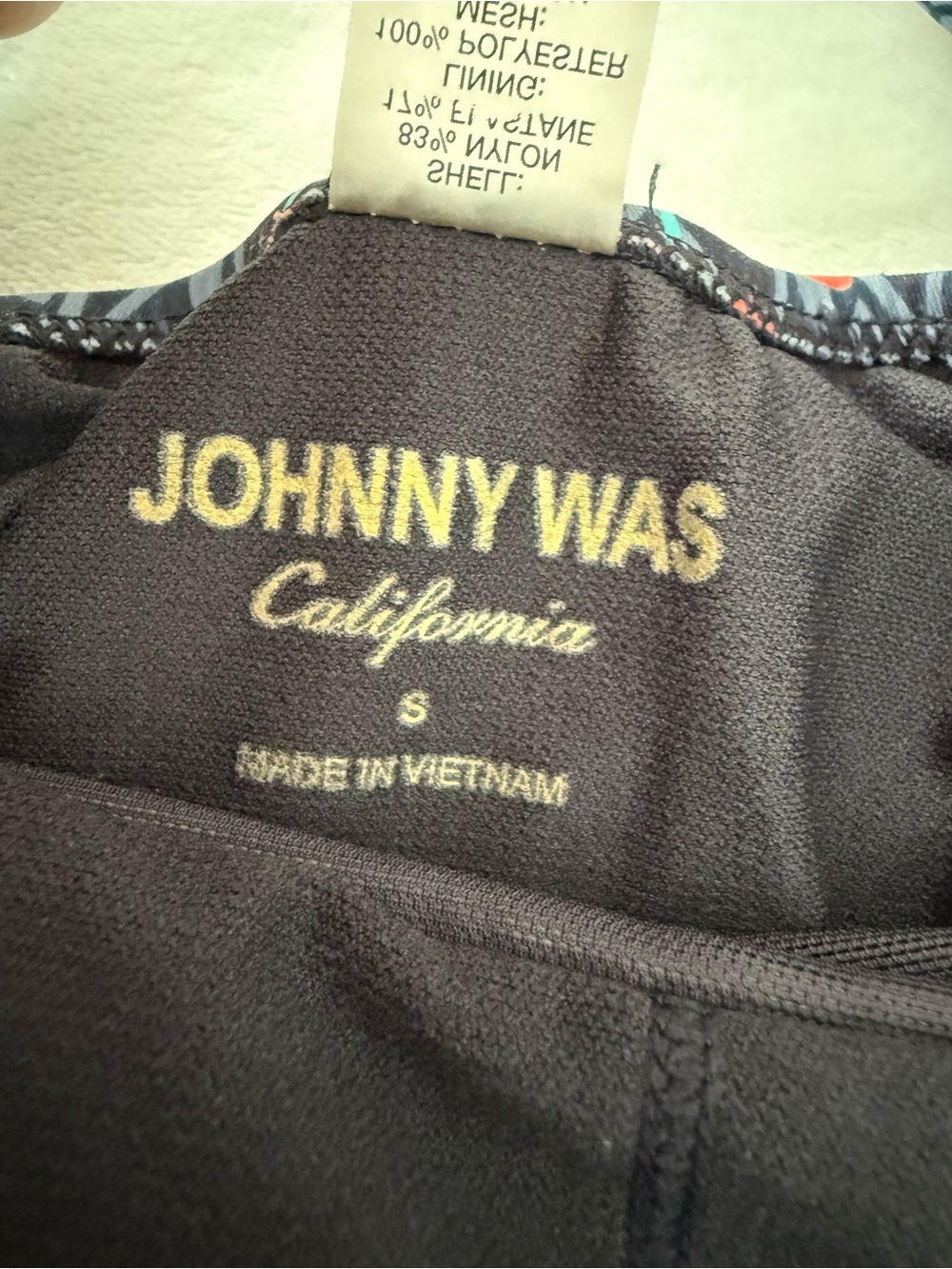 Johnny Was Saba Bandeau One Piece Multi Swimsuit Size Small E10 - Picture 3 of 7